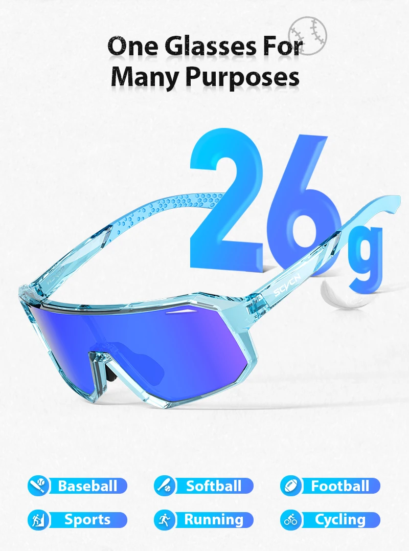SCVCN Fahrrad-Sonnenbrille für Jungen, Kinder-Fahrradbrille, UV400, Mädchen, kleine Größe, modische Outdoor-Sportbrille, Schutz 2024 – Detail 3