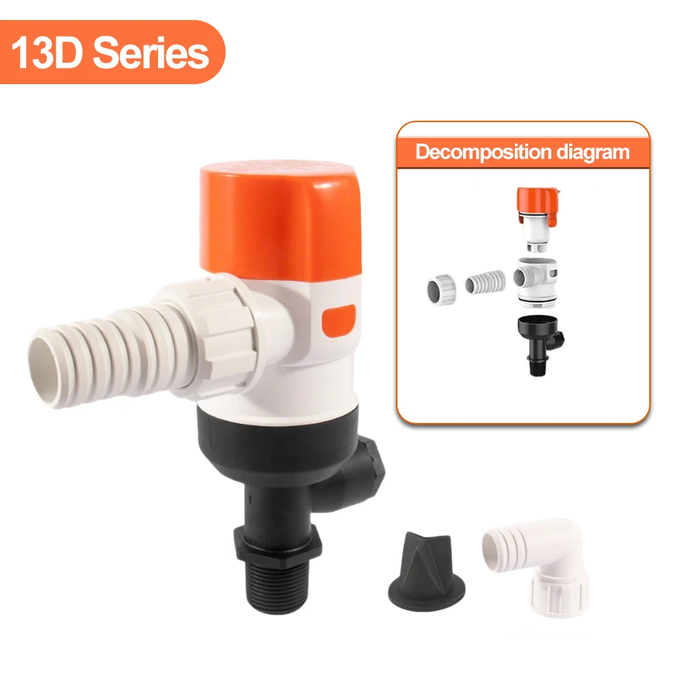 DC12V Yacht Aerator Bait Pump Livewell DC Submersible Pump for Lures, Sea Fishing, Boat Fishing, Etc.Boat Water Pump - view 5