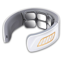 6-Head Home Electric Intelligent Pulse Electromagnetic Kneading Cervical Massager Shoulder Neck Protector 908