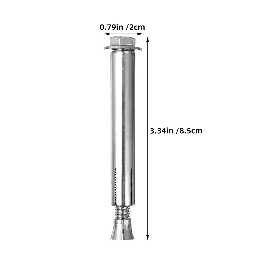 

12pcs Expansion Bolts For Ground Locks High Strength Vibration Resistant Fasteners For Concrete Parking Lot School