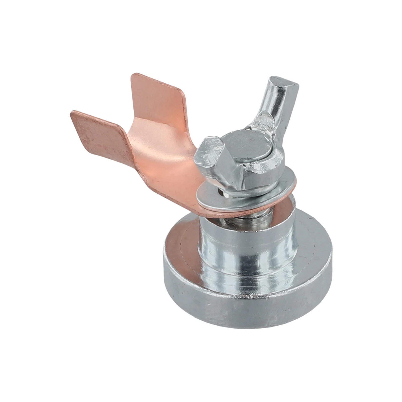 1 قطعة لحام صغير الأرض المشبك الحديد المغناطيسي لحام دعم المشبك الإفراج السريع جبل لحام دعم التأريض المشبك أدوات