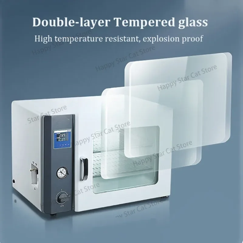 Constant Temperature Oven Small Industrial Drying Carbinet DZF-6020A 25L Digital Vacuum Drying Oven Laboratory Electric Heating