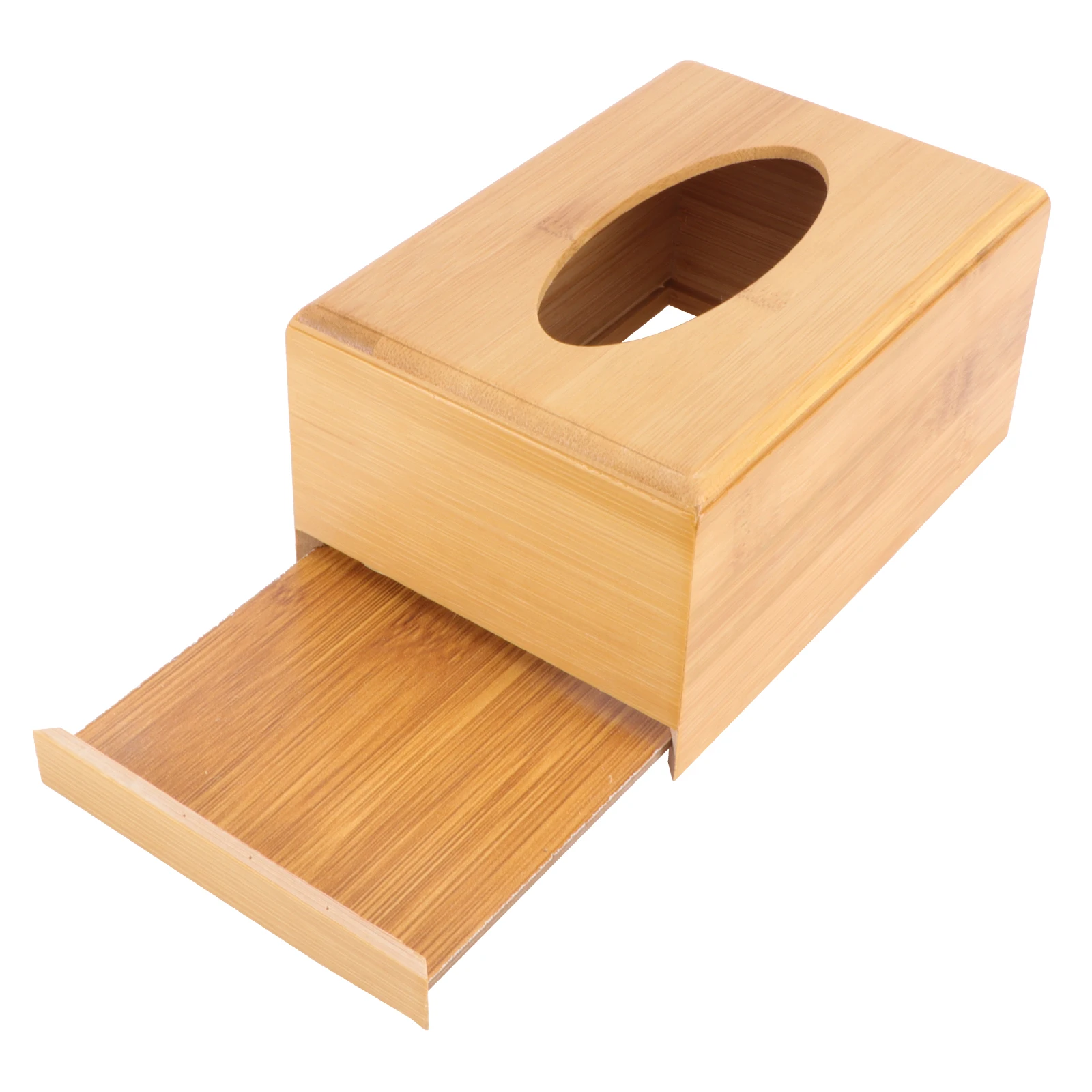 

1Pcs Wooden Napkin Holder Simple Tissue Box Compact Storage Case for Home Office Hotel Car Multi-Purpose Use