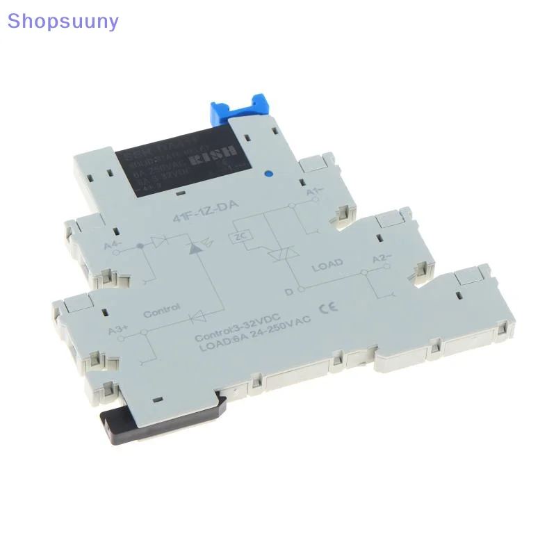 [SU]Ultra Thin Solid State Relay Module DA41F DC Control AC Din Rail Mount For Industrial Automation Circuit Control[SU]