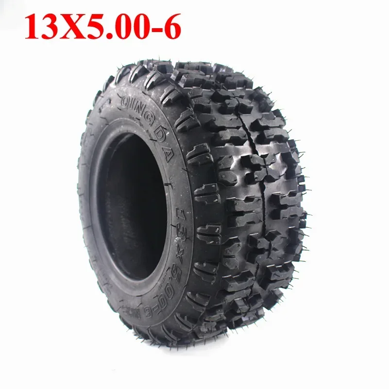 

13X5.00-6 inch tire snow plow tires butterfly flower tires 13 * 5.00-6 inch beach tires with