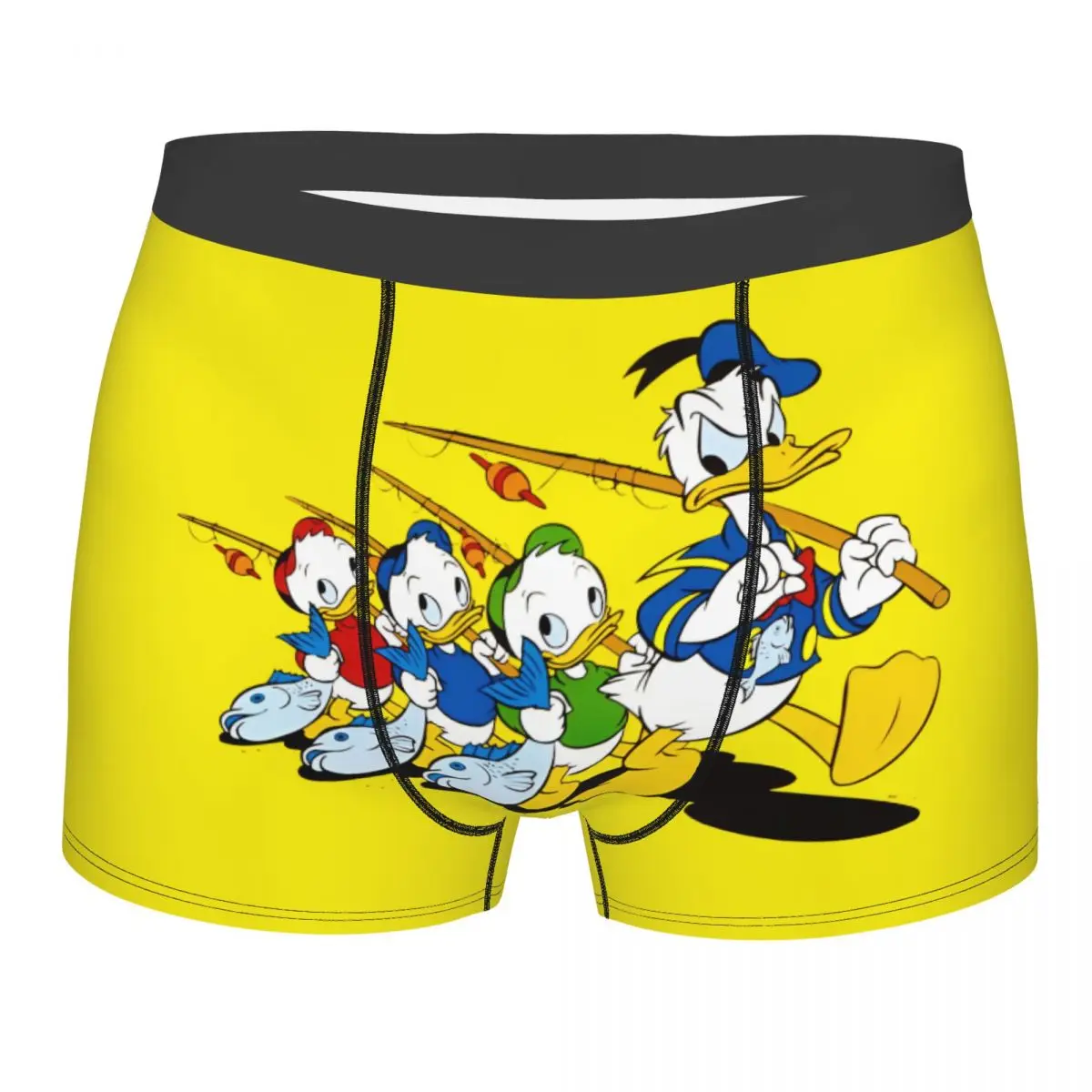 

Custom Cool Donald Duck Anime Mangas Boxers Shorts Panties Male Underpants Comfortable Briefs Underwear