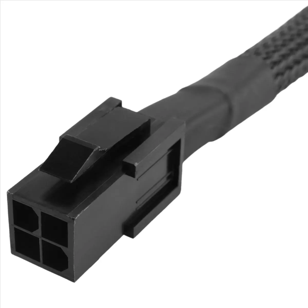Câble d'extension tressé pour convertisseur adaptateur EPS 12V, de type AA19 ATX 4 broches femelle vers CPU 8(4+4) broches mâle