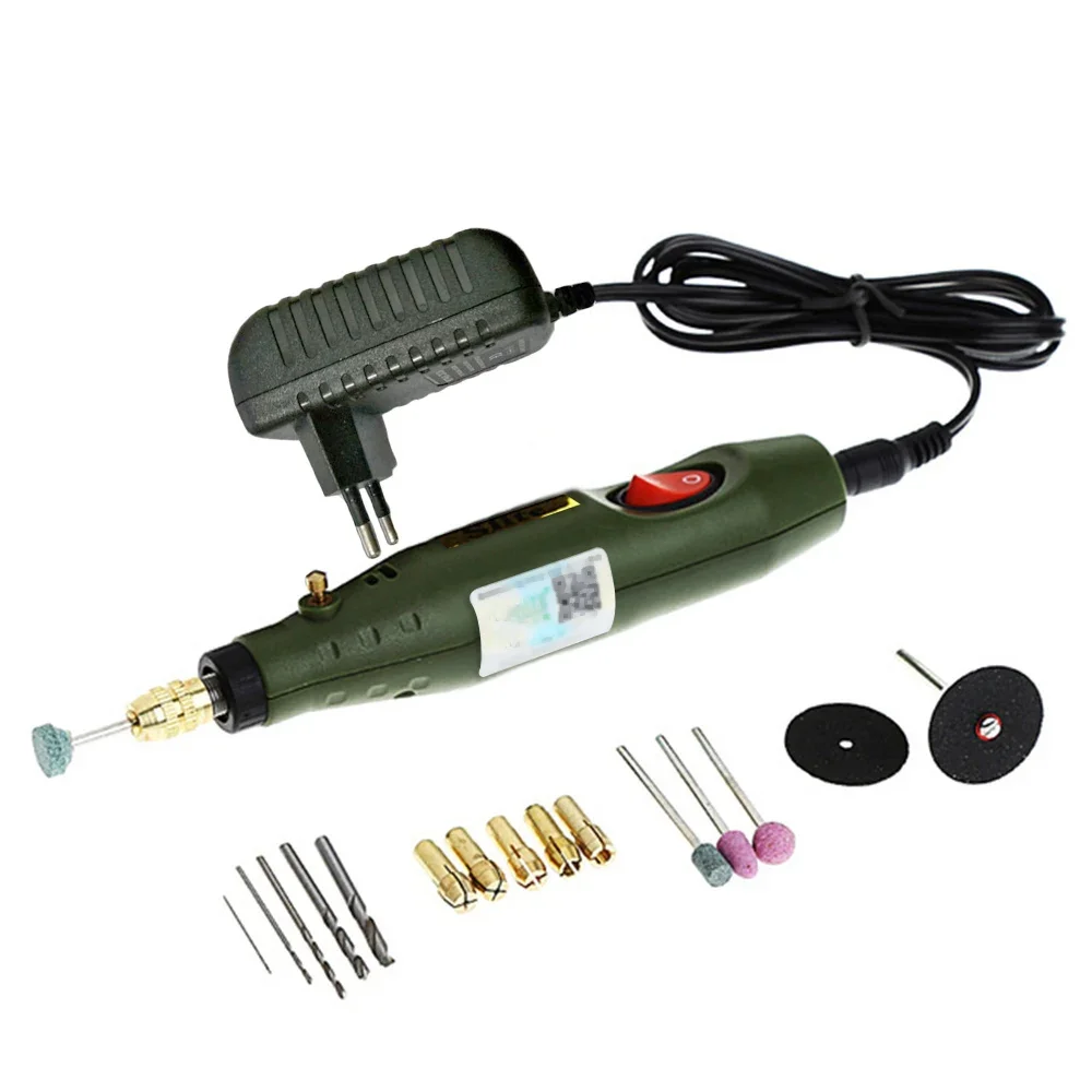 1Set Engraving Tool Dremel Tool Cordless Drill Rotary Tool Mini Wireless Electric Drill Rechargeable Polishing Machine