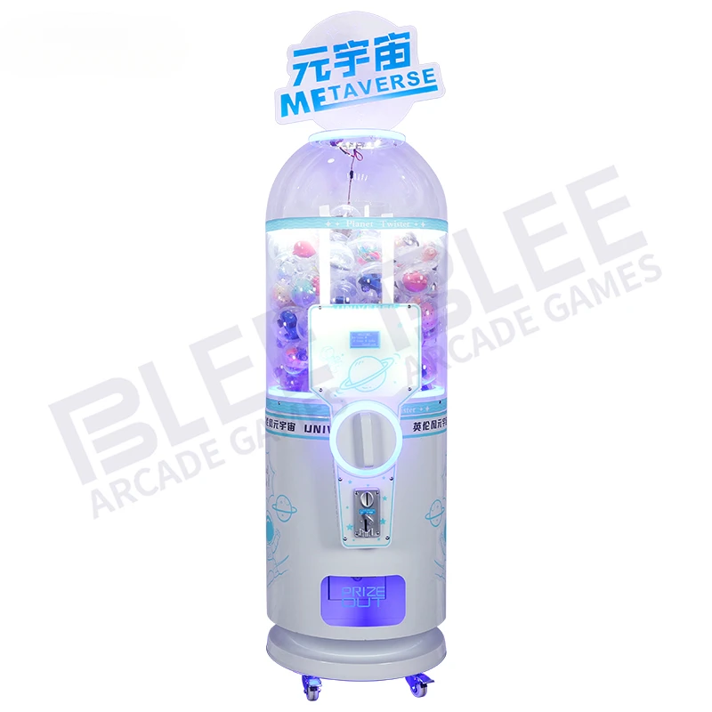 

Factory Customized Capsule Gachapon Machine Twisted Egg Capsule Toy Gashapon Vending Machine