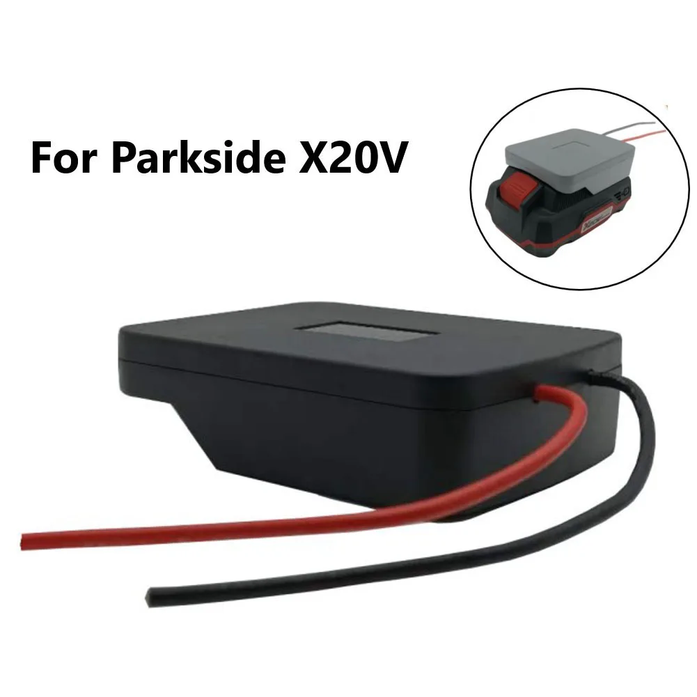 Für Parkside X20V Lithium-Ionen-Batterie-Anschlussadapter, Ausgangsadapter, Paneelmontage-Ersatzwerkzeug zum Schutz von Batterieausrüstung – Detail 16