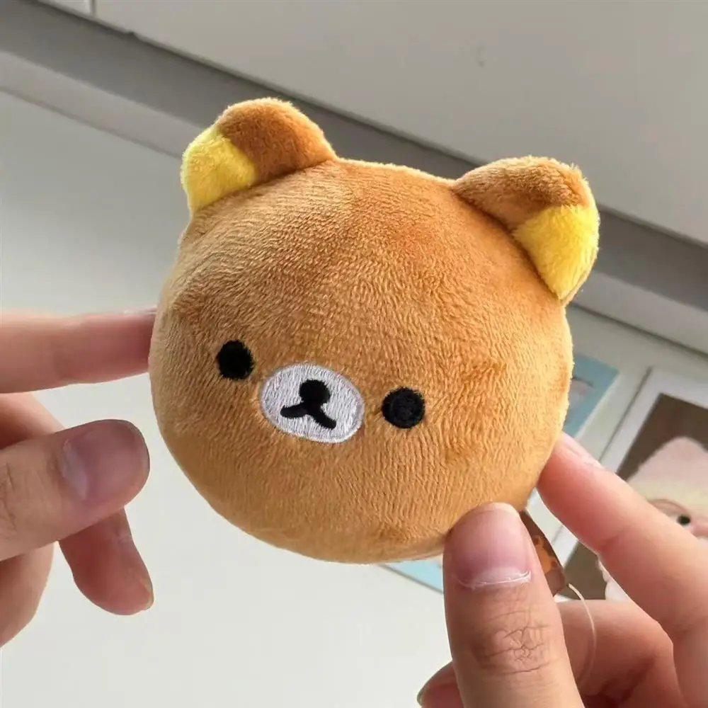 Niedlicher Rilakkuma-Plüsch-Schlüsselanhänger, niedlicher Cartoon, japanischer Anime, Plüsch, Stofftiere, kreative Idee, periphere Weihnachtsgeschenke