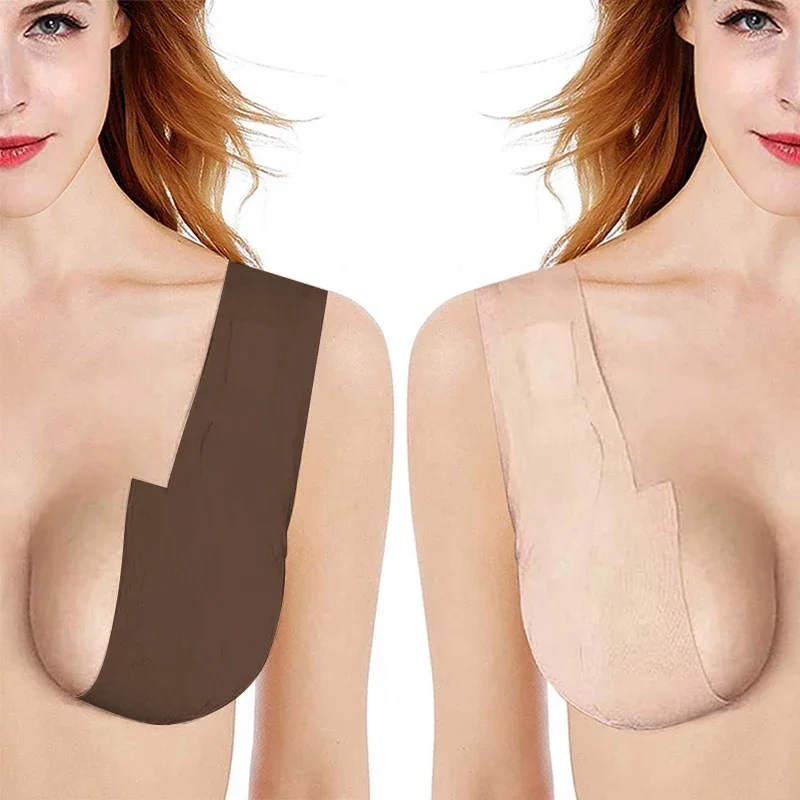 10 cm Boob Tape Bhs Für Frauen Klebstoff Unsichtbare Bh Pasties Brust Lift Band Push-Up Klebrige Nippel Abdeckung Dessous zubehör