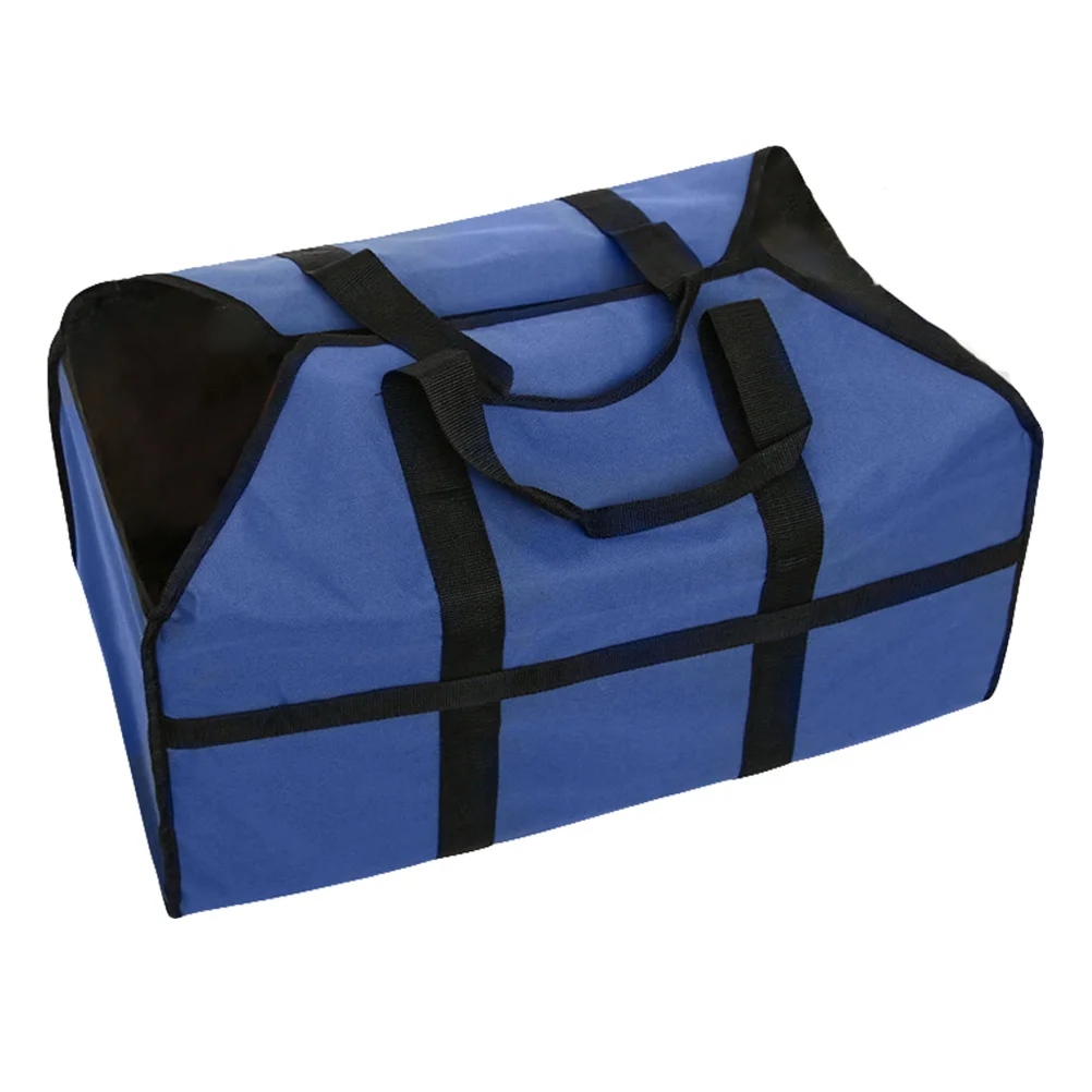 

1Pcs Oxford Cloth Firewood Bag Large Storage Pouch Strong Carry Tote for Transporting Firewood Outdoor Camping Heating Stoves
