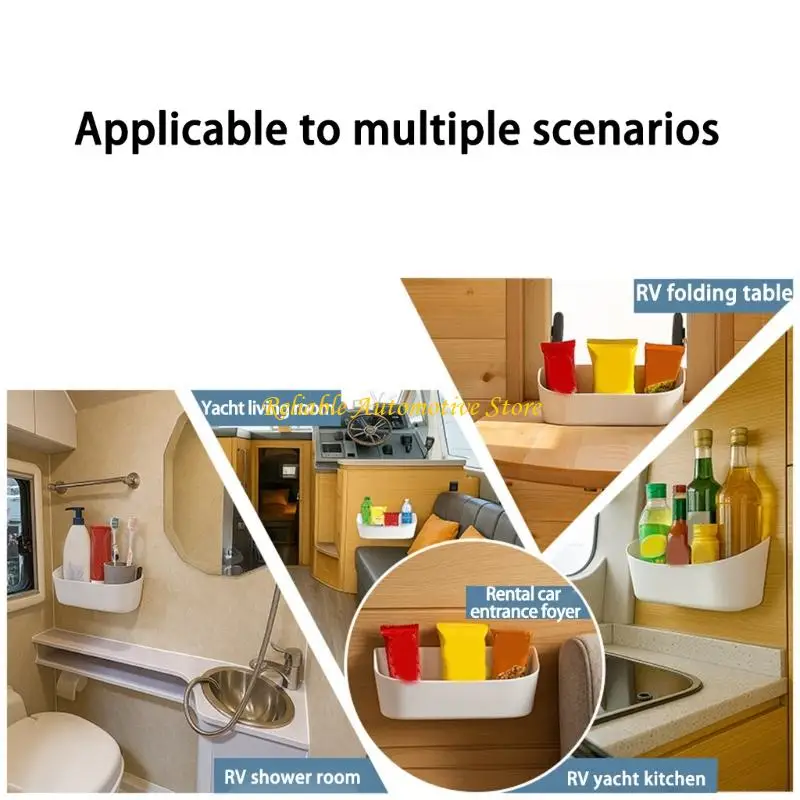 M68B Multiple Functional Open Storage Box Heavy Duty HIPS Construction Secure Flat & Wall Mount Designs Simple Installs for