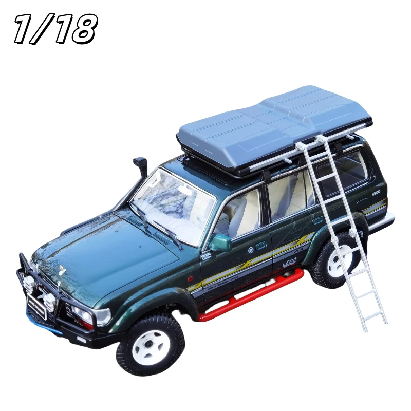 

In stock 1/18 Toyota Land Cruiser LC80 SUV die-cast simulation alloy car model, boys' festival gift toy, adult decorative item.