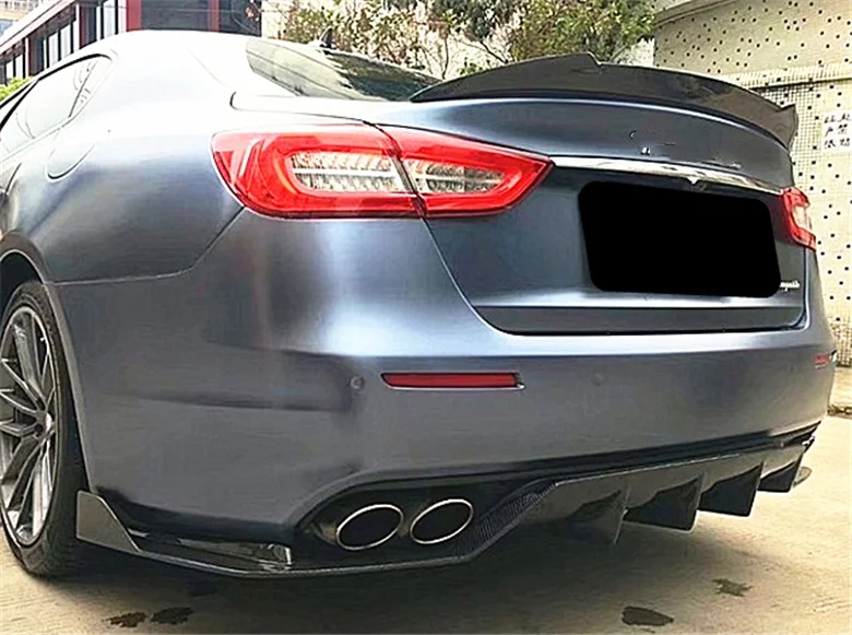 for Maserati Quattroporte upgrades the carbon fiber rear spoiler