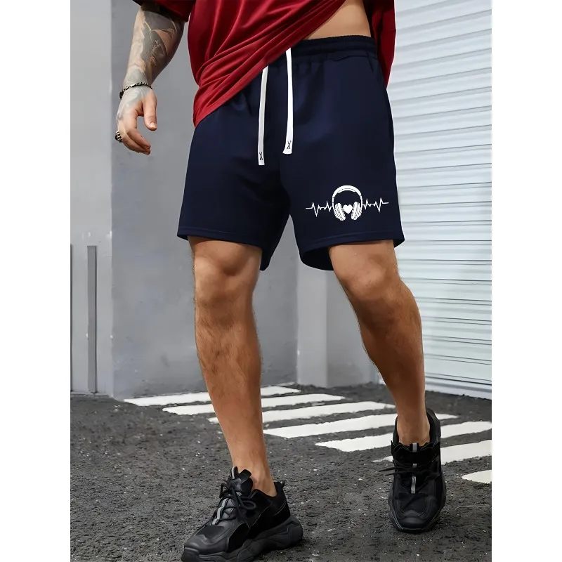 Summer Men's Y2K Printed Beach Shorts New Style Suitable for Both Men and Women, Casual Sports and Health Shorts