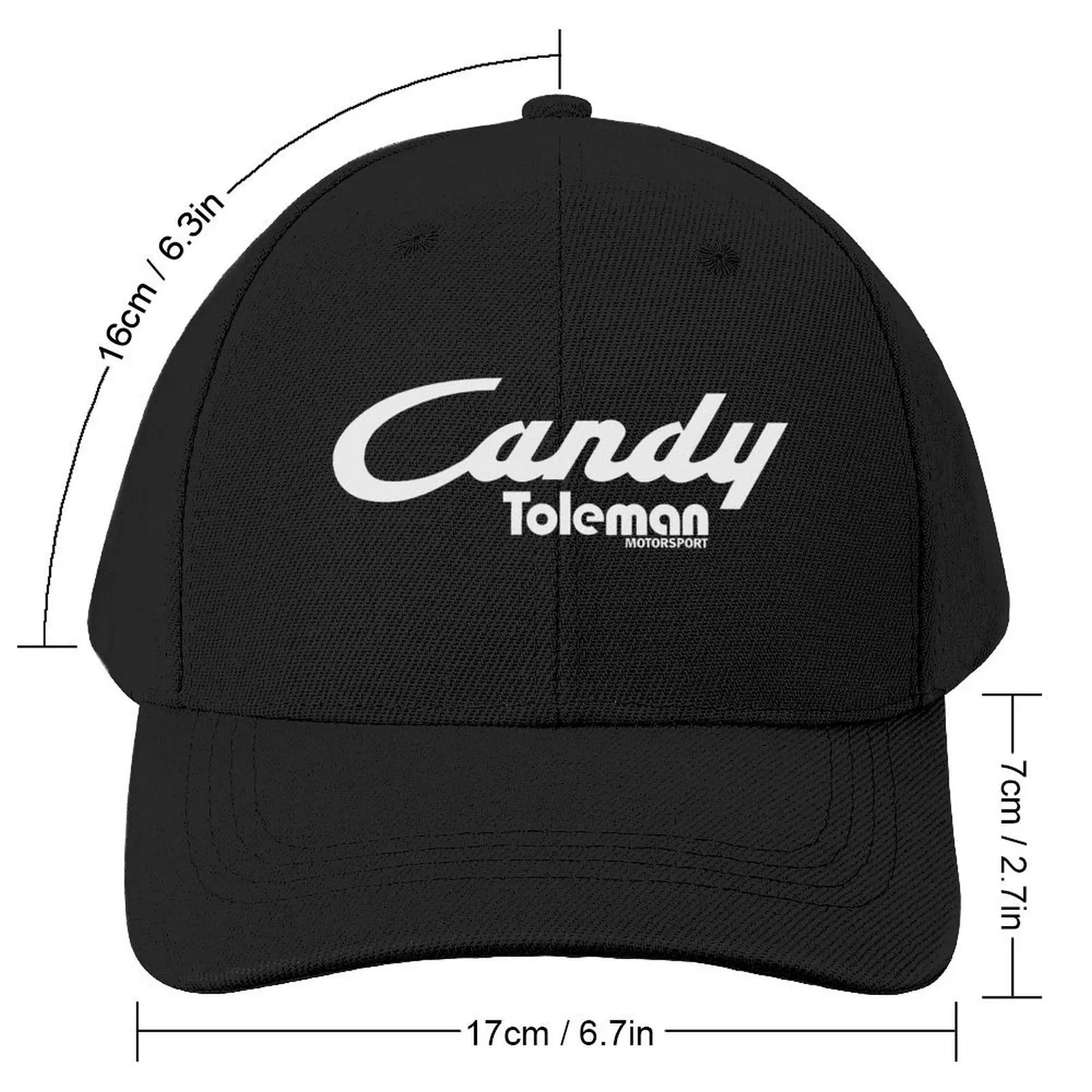 Candy Toleman Motorsport F1 80s retro Baseball Cap Trucker Hat Military Cap Man Bobble Hat Luxury Cap Women's Golf Wear Men's