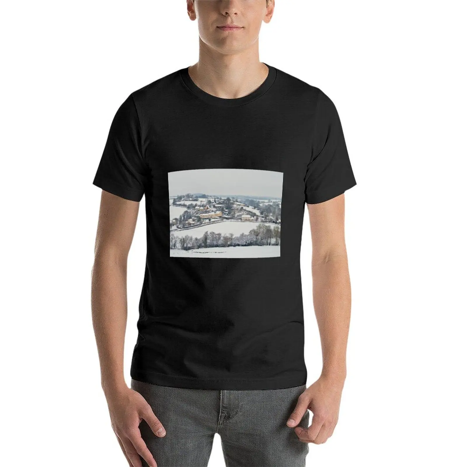Winter at East Worlington T-Shirt sports fans summer top mens big and tall t shirts image 4