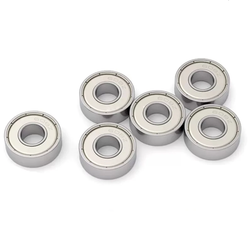 

4/6pcs Miniature Deep groove ball bearing High speed 604 ZZ 4x12x4mm bearing steel 4×12×4mm