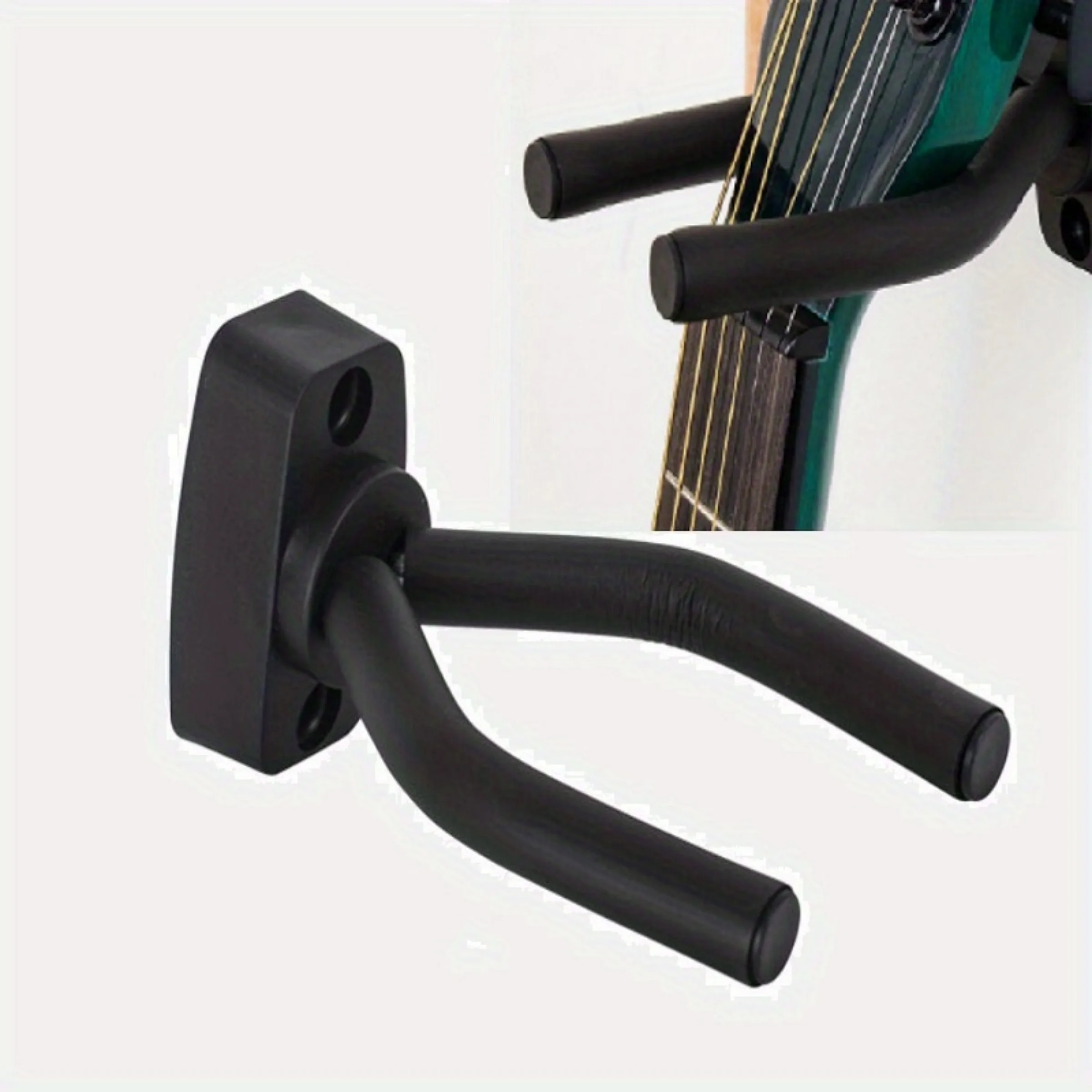 

1 Pc Metal Guitar Wall Mount Stand Hanger Holder Hook for Acoustic, Electric Guitar Banjo Bass Gift for Guitar Player Gift