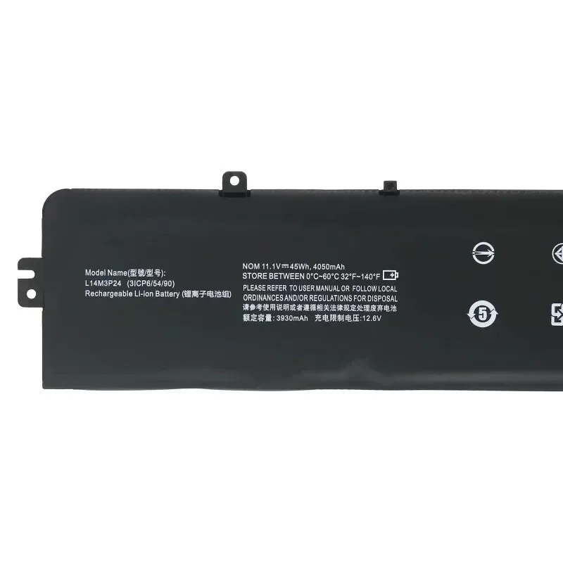 New Replacement Battery for Lenovo Savior R720 Y520-15IKBN E520-15 L14M3P24 High Capacity Laptop Battery