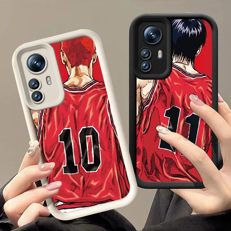 Anime SLAM DUNK Phone Case For Xiaomi POCO X3 X4 NFC F3 GT M3 M4 M6 X5 Pro X6 5G C31 C65 F4 F5