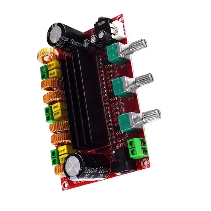 2.1 Digital Audio Power Amplifier Board 2 * 80W + 100W TPA3116D2 Subwoofer Amplifiers DC12-26V amplificador module