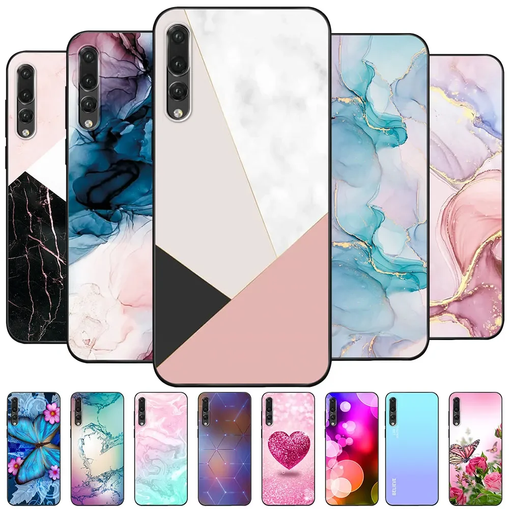 For Huawei P20 Pro Case P30 TPU Soft Silicone Fashion Phone Case For HuaweiP30 Pro P20Pro CLT-L29C Colors Cover Coque Funda Para