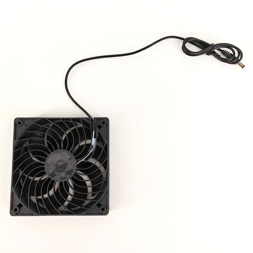16W Sun Power Double Exhaust Fan Kit For Pet Kennel Chicken Coop Dog House Garden Outdoor Ventilation Cooling Tool - view 5
