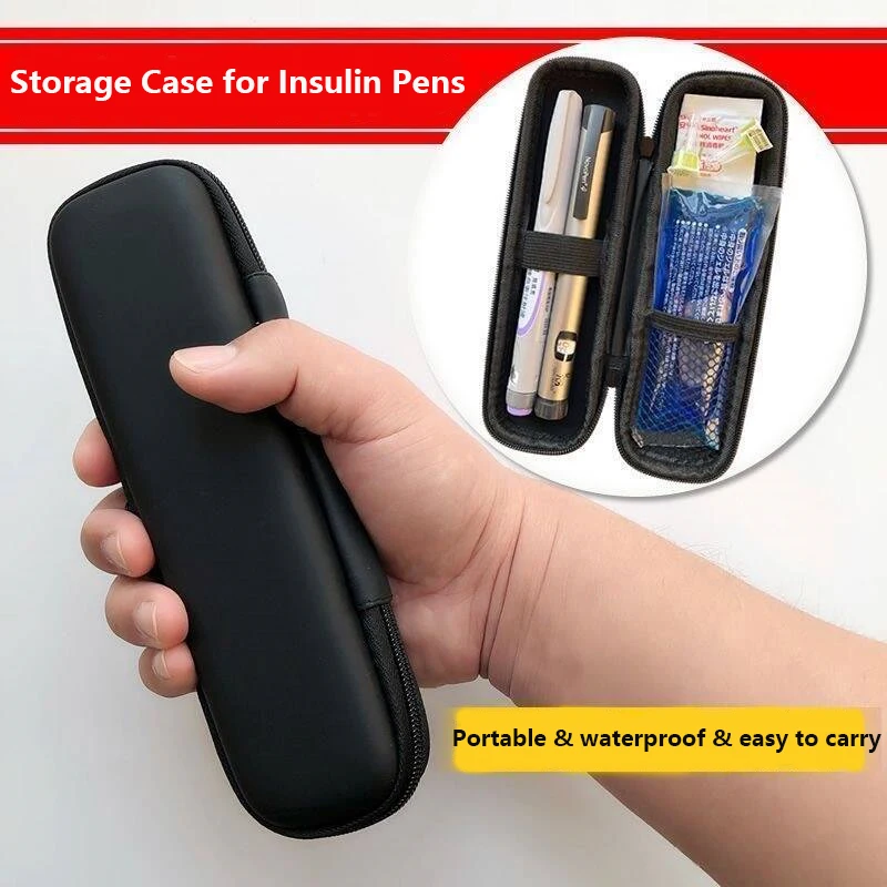 Protective Hard EVA Travel Protect Box Storage Bag Carrying Cover Case for Insulin Pens