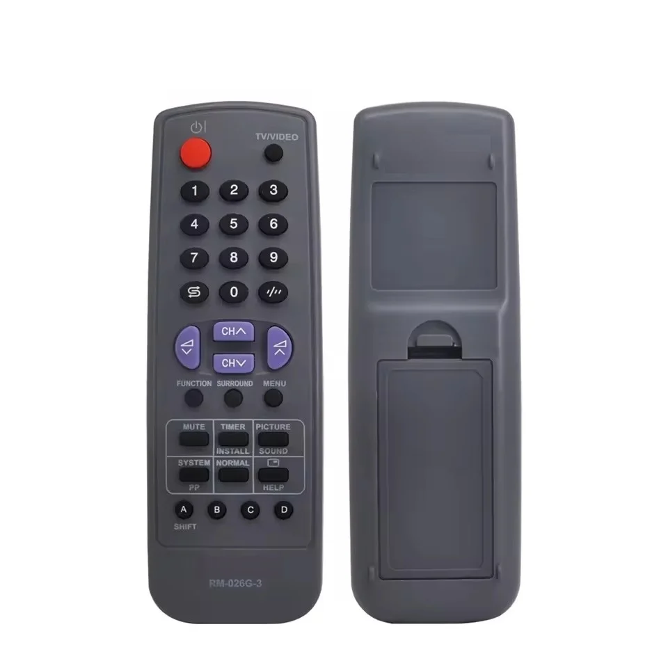 New Infrared Remote Control RM-026G-3 Compatible for Sharp Televisions G1342SA G1587SA