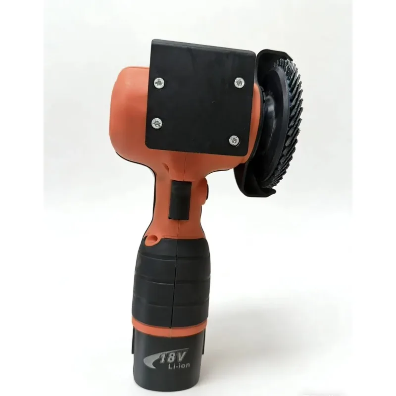 16.8V Cordless DIY Ultralight Angle Grinder with Trigger Switch 18V Battery Power Source