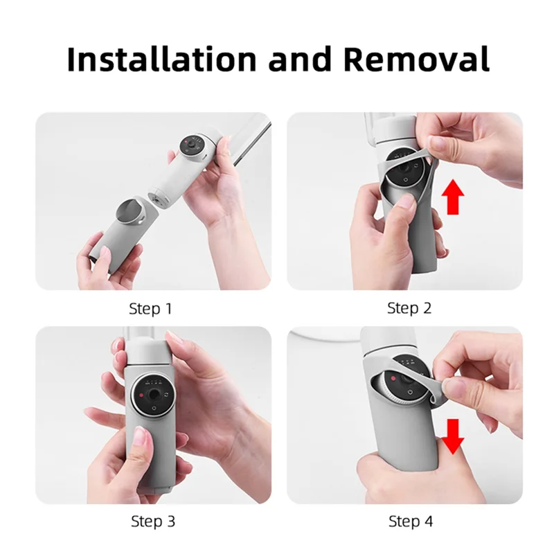 Силиконовый чехол A75T, силиконовый чехол для ручного карданного подвеса для замены корпуса карданного подвеса FLOW, оранжевый