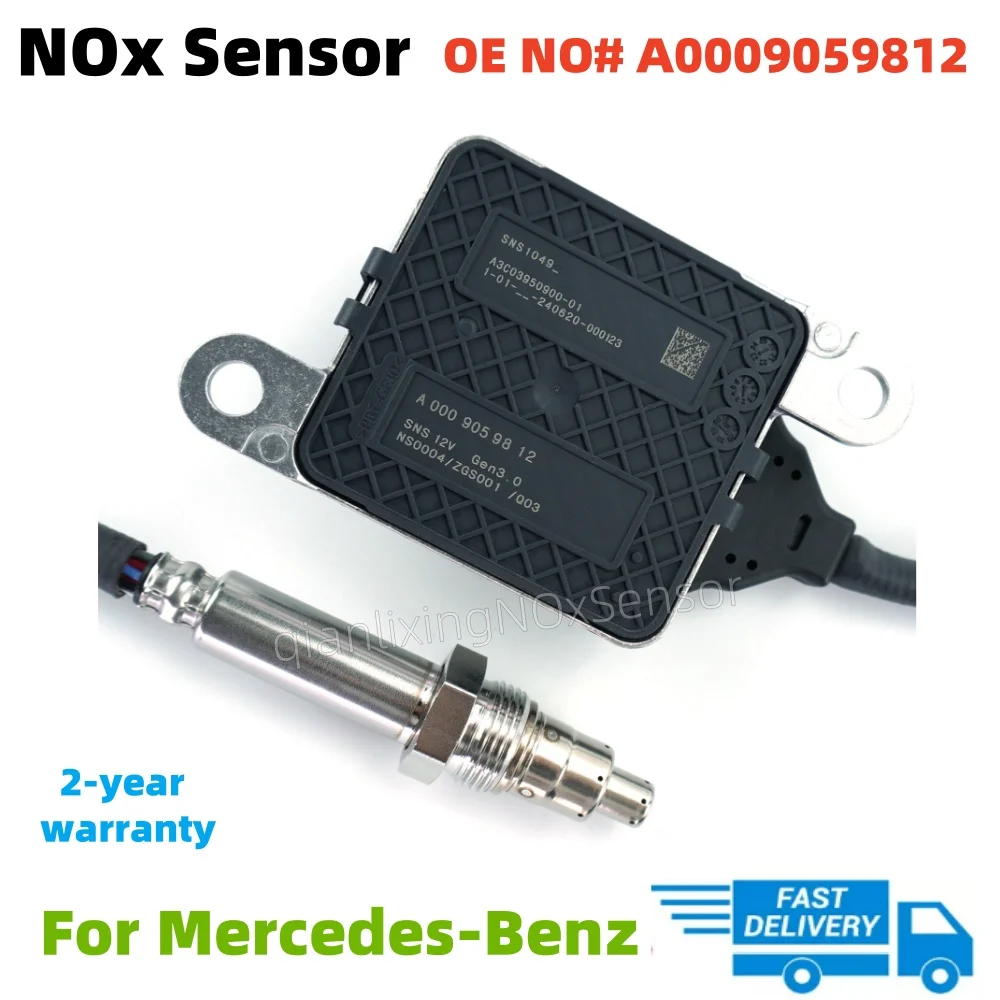 

A0009059812 Original NEW Nitrogen Oxide NOX Sensor For Mercedes-Benz Sprinter B907 B910 2.0 2.2 3.0 CDI