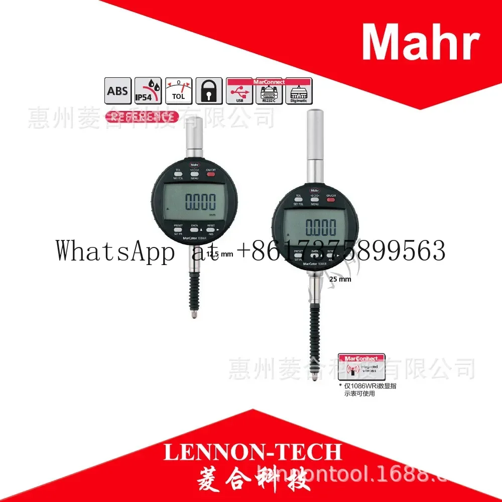 2025 Germany Mahr Built-in Wireless Waterproof Digital Dial 1086WRi 4337142 4337143