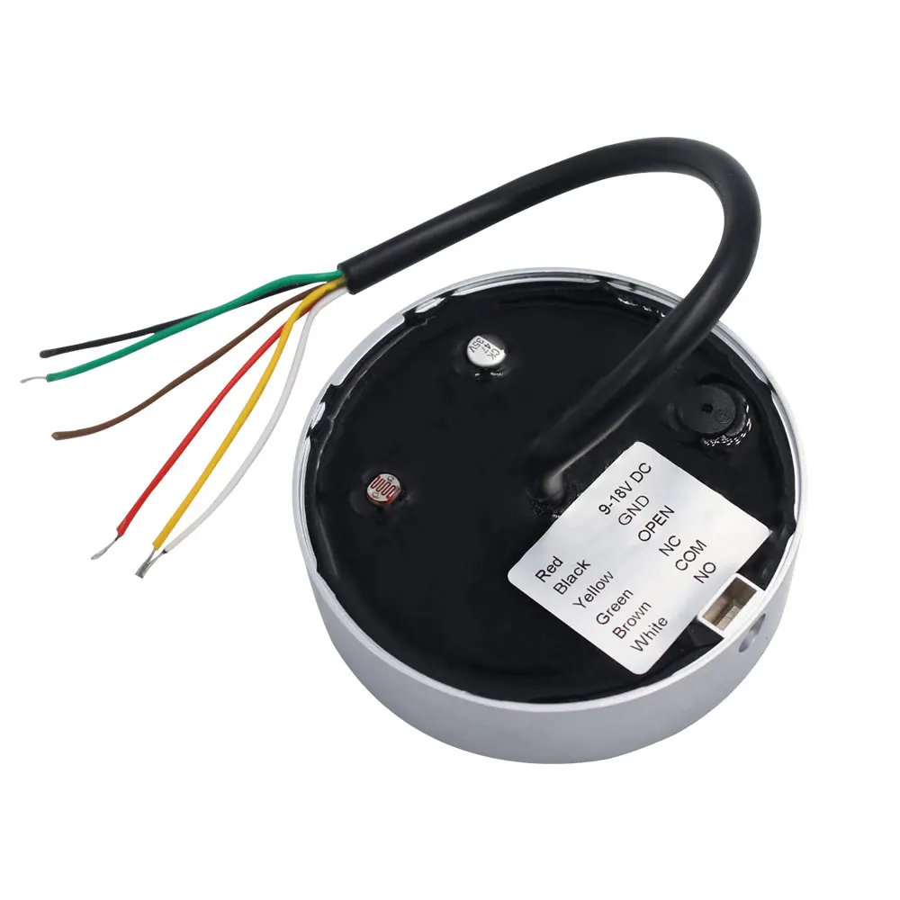 TTLock BT التحكم في الوصول الصغير 13.56 ميجا هرتز قارئ رفيد S7 قفل الباب قارئ بطاقات لوحة المفاتيح المعدنية IP66 مقاوم للماء وقت الحضور المعدني #4