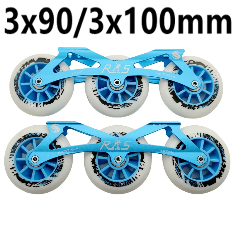 

Free Shipping skate frame speed frame children 3x90 3x100 125-135 mm