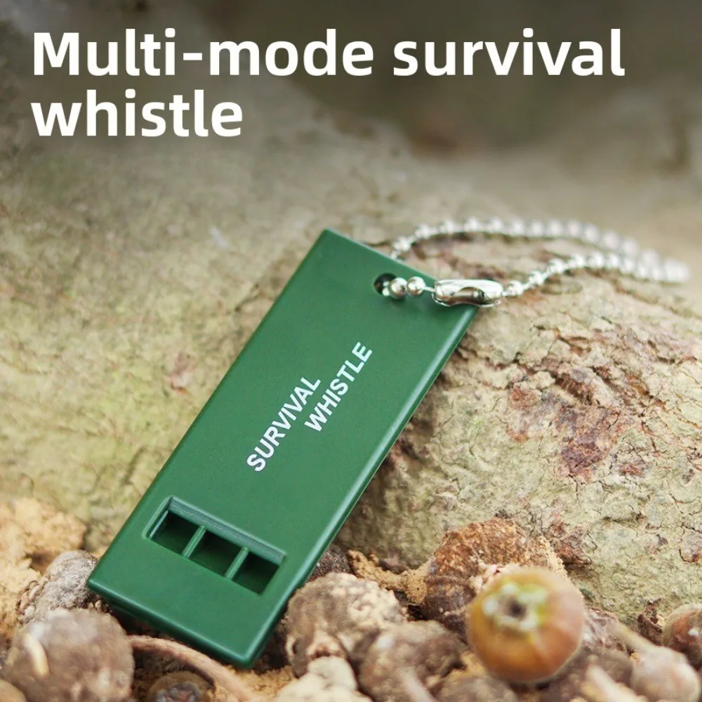 3-Frequency Survival Emergency Whistle - close-up view