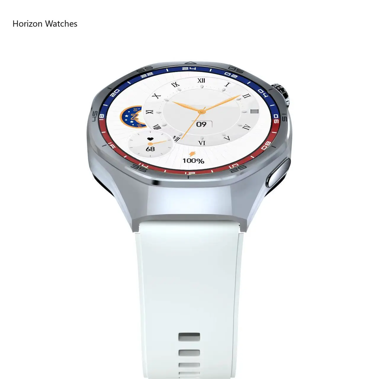 HT32 Magnetic Charging Smartwatch Bluetooth Calls/24/7 Heart Rate/SpO2 Monitor Fitness Tracker for Men & Women Android/iOS