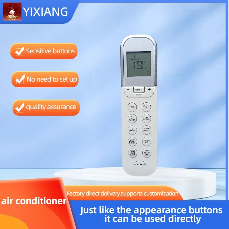 

Универсальный пульт дистанционного управления кондиционером для Midea/ComfortStar/Frigidaire/Cooper&Hunter RG36F/BGEF RG36F2/BGEF RG36F4/BGEF