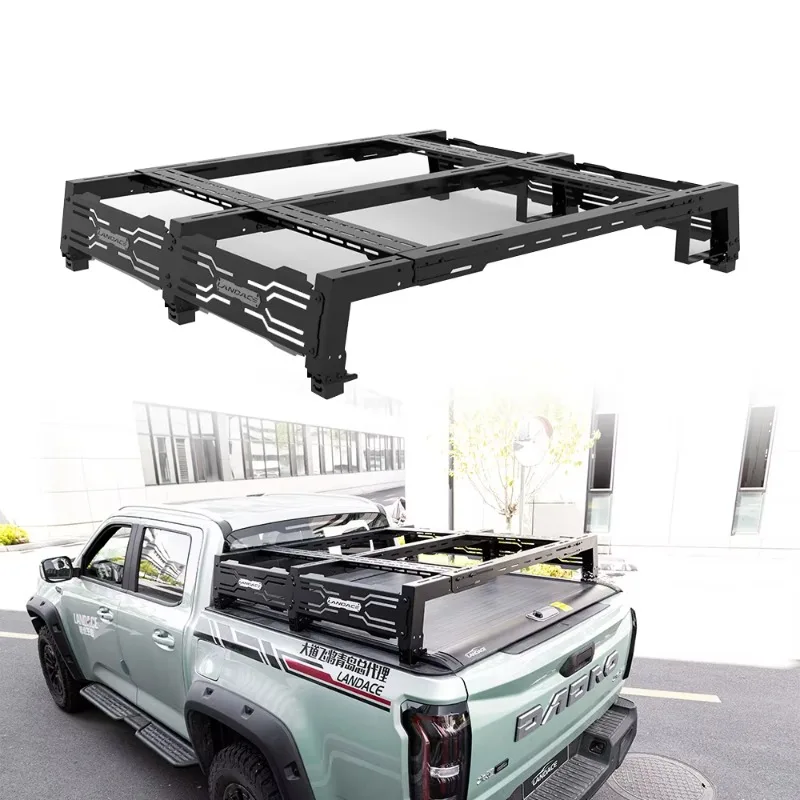 4WD Off-Road Low Profile Pickup Bed Rack for Tent