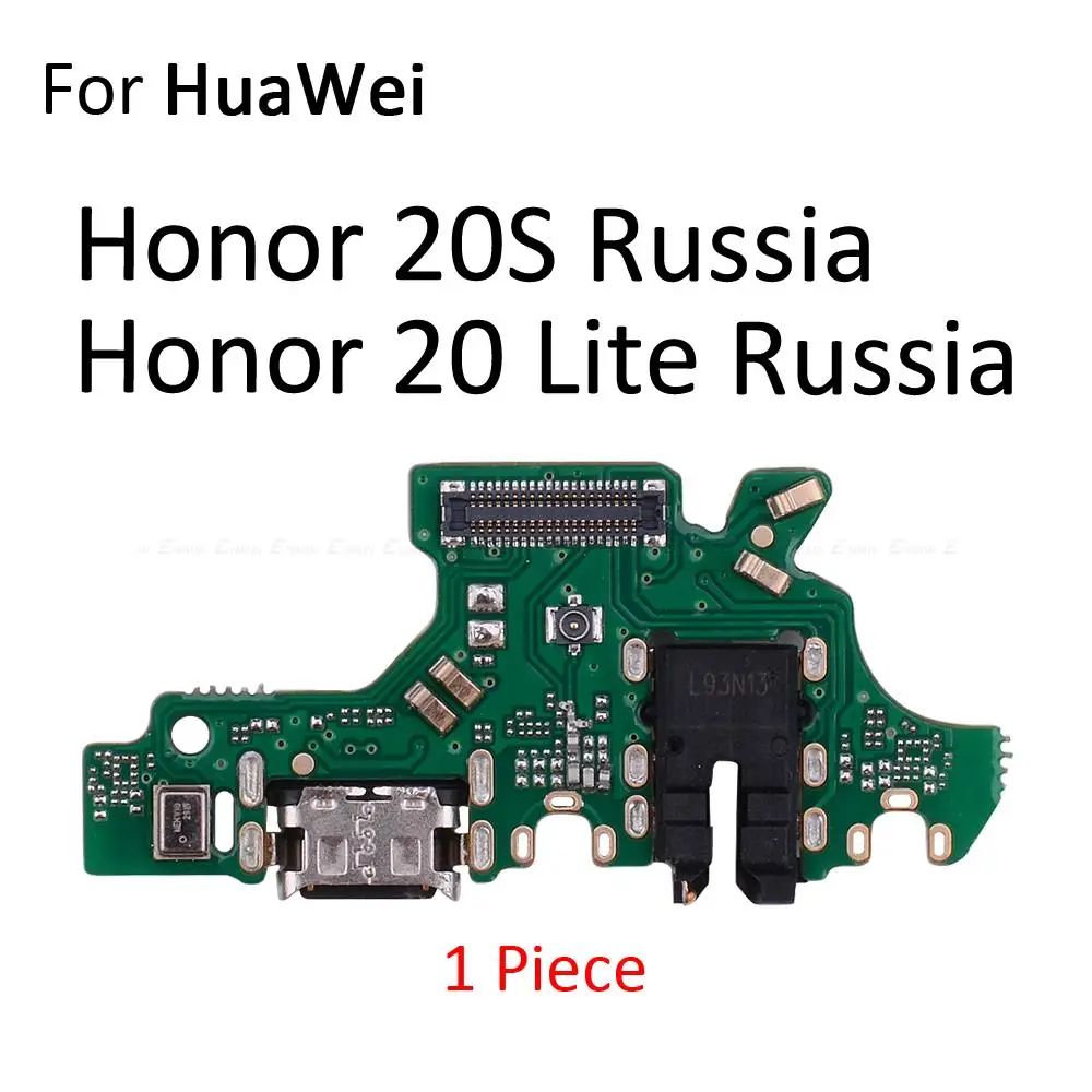 Charger USB Dock Charging Dock Port Board With Microphone Flex Cable For HuaWei Honor View 20 20S 20E 10 10i 9 8C 8X 8 Pro Lite