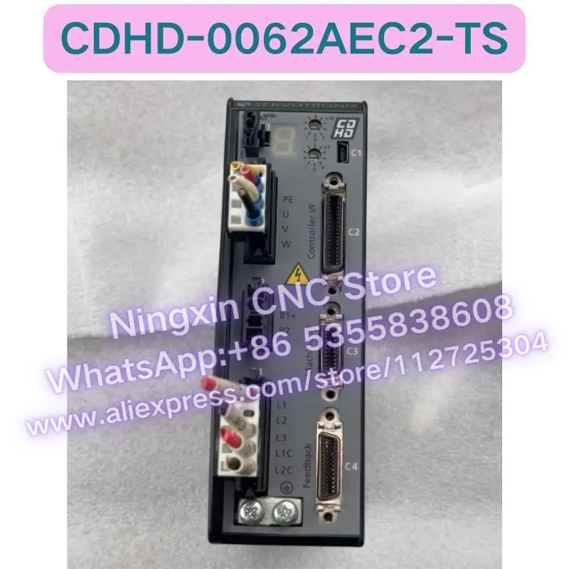 Second-hand CDHD-0062AEC2-TS servo drive Functional test OK Fast delivery