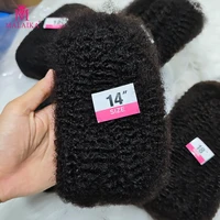 Afro rizado a granel 4C 100% cabello humano de ganchillo 30g/50g 1 paquete de cabello virgen Remy a granel para Mini trenzas torcidas reparación de extensiones de rastas