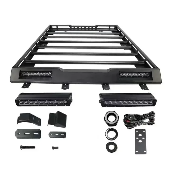 hot sale 4x4 Aluminum Alloy Cargo Carrier Basket Car Roof Rack for Suzuki Jimny  2003-