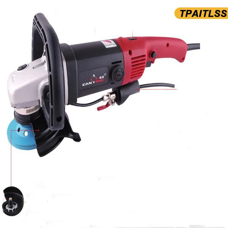 1580W電動湿式研磨機、研磨機、サンダー、バフ研磨機、可変速ウォーターミル、大理石・花崗岩仕上げ研磨用