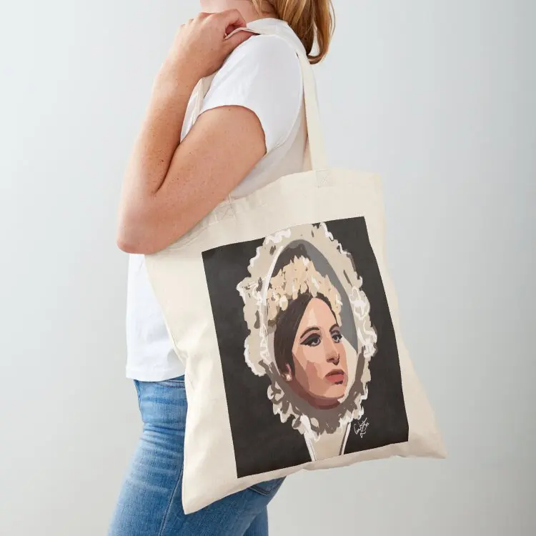 

His Love Makes Me Beautiful - Barbra Streisand Tote Bag shopper bag woman shopping trolley bag cute pouch