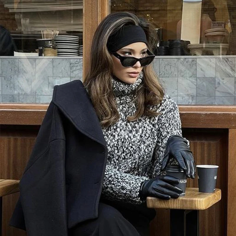 الصلبة اللون محبوك عقال النسخة الكورية مطاطا عقال الرياضة اللياقة البدنية رباط شعر ليلة رأس السنة الجديدة زينة الملحقات