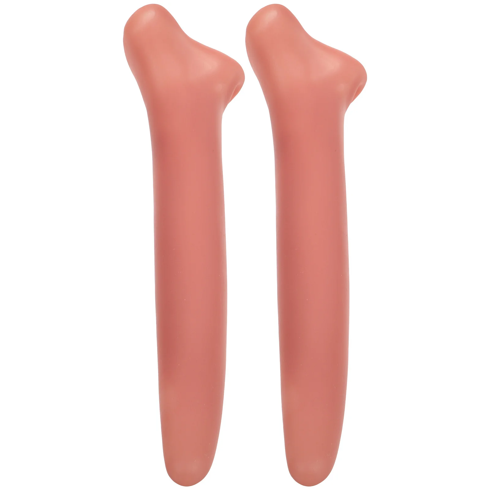 Telescopic Pointy Witch Nose 2pcs Set Fun Halloween Cosplay Prop Party Accessory Stretchable Nose Gag Gift